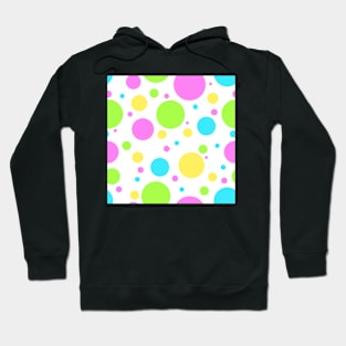 Neon polka dot summer Hoodie